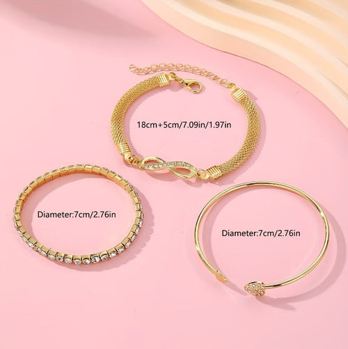 PACK 3 PULSERAS Y BRAZALETES