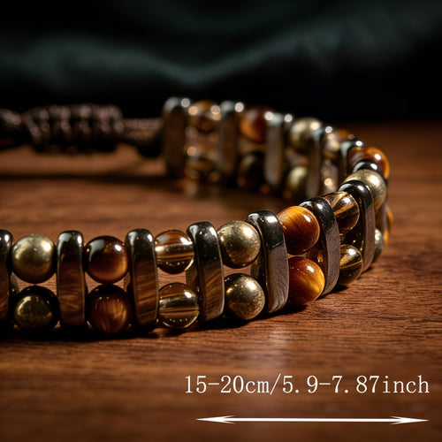 PULSERA DE PIEDRA OJO DE TIGRE